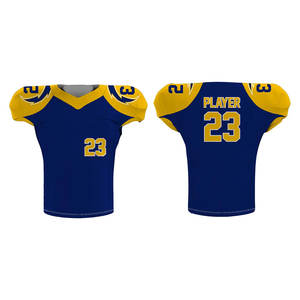 Fait sur mesure OEM nouveau design vente en gros 2024 uniforme de football américain séchage rapide respirant confortable avec logo et taille personnalisés - Product Image 3