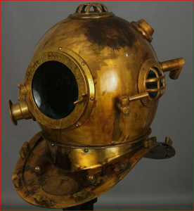 Casque de plongée Anchor Morse US Navy Mark V, taille complète, pour plongeurs - Product Image 2