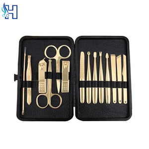 CE ISO Certified 9 Shapes Stainless Steel Professional Cuticle Nail Pushers Spoon Manicure <b>Pedicure</b> <b>Set</b> - Product Image 1