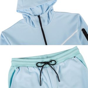 Zipper Jacket and Pants Set for Stylish Fitness and <b>Performance</b> Regular Fit Tracksuit Casual <b>Wear</b> Breathable Men's Polyester - Product Image 6