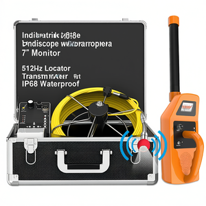 Cámara Endoscópica Industrial para Alcantarillado con Monitor de 7 Pulgadas, Transmisor Localizador de 512Hz, Resistente al Agua IP68 - Product Image 2