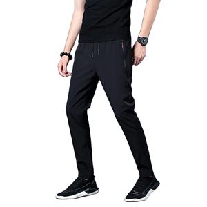 2024 New <b>Men's</b> Lightweight <b>Casual</b> Breathable Business Stretch Loose Fit Elastic Waist Jogger <b>Trousers</b> Custom Color - Product Image 6
