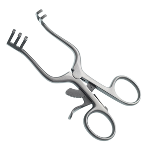 เครื่องมือผ่าตัดแบบมือถือ Weitlaner Retractor ขนาด 11.5 ซม. 2x3 แฉก แบบยึดติดด้วยตัวเอง ทำจากสแตนเลส - Product Image 2