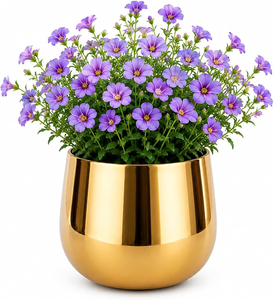 Brass Planter Pot <b>for</b> Home and Office Decoration Manufacturer and Exporter of Custom Designed Brass Home Planter Pot Hot Sale - Product Image 5