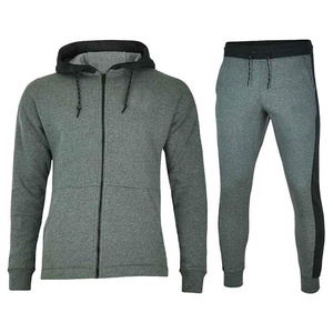Chándal de Invierno para Hombre, Diseño de Fabricante, Material de Algodón, OEM ODM, Color Sólido, Nuevo Diseño, Transpirable, de Alta Calidad, con Cierre - Product Image 1