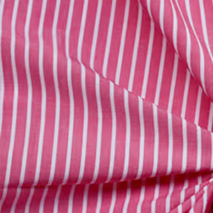 100% Cotton Combed Woven Yarn Dyed Eco-Friendly Breathable Lightweight Pin Stripe 140 GSM Shirt <b>Fabric</b> for Men Women Children - Product Image 2