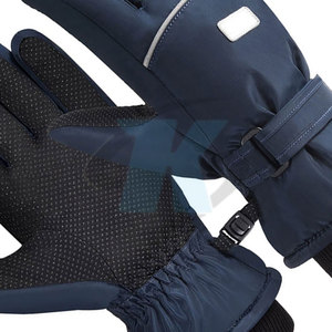 Gants de ski d'hiver doublés et isolés, imperméables, coupe-vent, avec une adhérence flexible, confortables pour les aventures en neige en plein air - Product Image 2