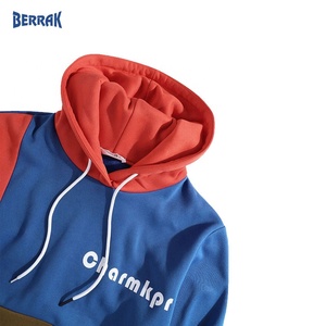 Bomlook — chemisier décontracté à manches longues pour hommes, tenue urbaine, à col rond, avec cordon de serrage, de haute qualité, sweat-shirt Simple, de tous les jours, collection 2021 - Product Image 6
