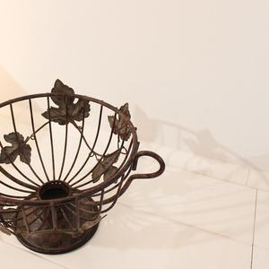 Decorative <b>Basket</b> Deluxe Quality Metal Black Color Fabulous Design Home Decor <b>Table</b> Centerpiece Fruit <b>Basket</b> at Good Price - Product Image 4