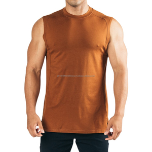 Débardeur musculaire sans manches avec poche, nouveau design, prix bas, musculation, vente chaude, débardeur pour homme personnalisé - Product Image 1
