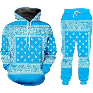 High Quality <b>Polyester</b> <b>Tracksuit</b> Set Wholesale Bulk Latest Design Your Own Sublimation Hooded Casual Waterproof Eco-Friendly - Product Image 1
