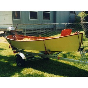 Bote de Madera Hecho a Medida Atkin Anabelle, Bote de Remos Tradicional Hecho a Mano, Ligero, de Madera Compuesta y Fibra de Vidrio - Product Image 2