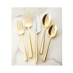 <b>Matte</b> Stainless Steel Cutlery Set Stylish Rust Resistant Flatware Durable Utensils for Home Dining <b>Table</b> Setup - Product Image 1