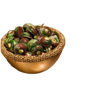 Cuenco para servir de Chocolate de mesa Plato para servir de chocolate de calidad de lujo Cuenco para servir de chocolate de tamaño mini - Product Image 1