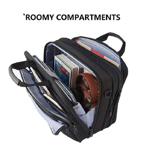 Sac pour ordinateur portable unisexe personnalisé, grande capacité, doux, durable, en coton/nylon/polyester, léger, pour le travail, les activités de plein air et le bureau - Product Image 6