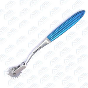 Herramienta de diagnóstico de precisión azul para examen neurológico y sensorial PC Wartenberg Molinete de sensación de acero inoxidable - Product Image 3