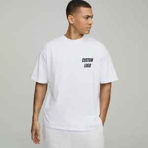 OEM/ODM Wholesale Custom 100% Cotton Men's T Shirt Blank Unisex Men"s <b>TShirt</b> <b>Plain</b> High Quality T Shirt for Men Print Logo - Product Image 1