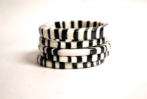 Designer Resin <b>Bangle</b> Set for Women, Handmade Colorful Jewelry Bracelets with Elegant Patterns for Party, Wedding and Festive - Product Image 6