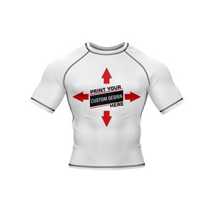 Conception personnalisée Sporty Full Sleeve Rash Guard Compression Shirts for Men Sublimation Printed - Product Image 2