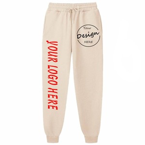 Men's Autumn Casual Straight Mid Waist Fitness Sweatpants Trousers Sports Quick Dry Breathable Plus Size <b>Plain</b> Dyed - Product Image 3