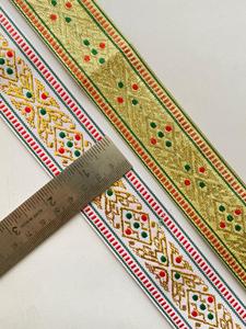 Custom Polyester Tribal Pattern Jacquard <b>Webbing</b> Tapes for Garment - Product Image 5