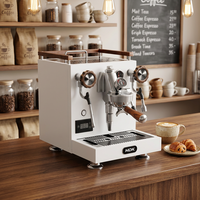 Machine à expresso semi-automatique MDK MC-12 Classic E61 à tête de brassage simple pour hôtel et camping-car, en acier inoxydable, pression de 12 bars