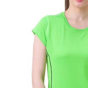 Camiseta Casual de Verano para Mujer, Antiarrugas, Transpirable, 100% Algodón, Cuello Redondo, Manga Corta, Logotipo/Colores Personalizados, Alta Calidad - Product Image 5