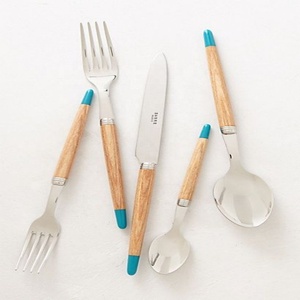 Modern Luxury <b>Flatware</b> Sets for Weddings and stainless steel <b>Flatware</b> set for Business gift wooden handle <b>flatware</b> sets - Product Image 2