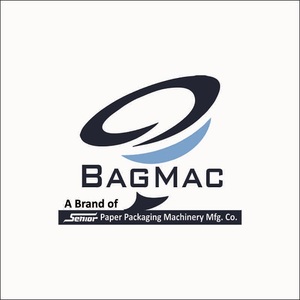 BAGMAC Fully Automatic Square Bottom Kraft Paper Shopping <b>Bag</b> <b>Making</b> <b>Machine</b> Online Color Printing Attachment Cost Effective - Product Image 3