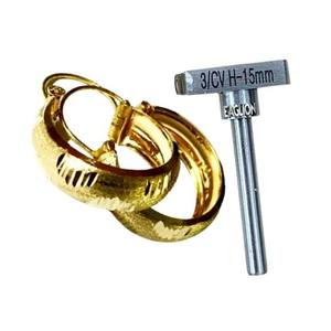 Eaglion Herramientas de mano para la fabricación de joyas de oro y plata Cabeza de martillo convexa con herramientas de diamante para anillos y brazaletes - Product Image 1