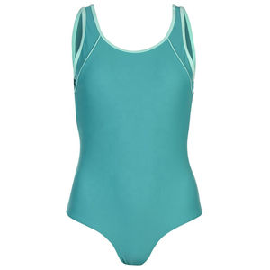 Ensemble de maillot de bain 2 pièces sans bretelles pour femme, longueur genou, en Spandex/Polyester, imprimé sans couture, respirant, anti-UV, personnalisable, haute qualité - Product Image 1
