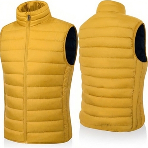Men <b>Women</b> Lightweight Puffer Vest Zip Up Thermal Quilted <b>Gilet</b> - Product Image 2