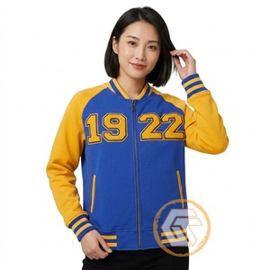 Chaqueta Universitaria Personalizada de Algodón y Felpa con Bordado de Sigma Gamma Rho, Ropa Griega Transpirable de Alta Calidad para Otoño - Product Image 3
