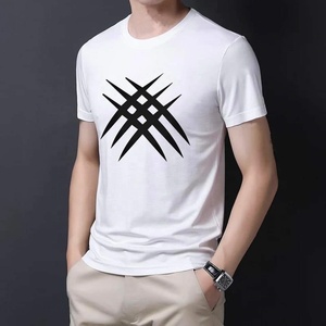 Custom Men 3d Print Logo Graphic T Shirts Embossed T-Shirt Oversized T Shirts Pure Cotton Custom <b>TShirt</b> - Product Image 5