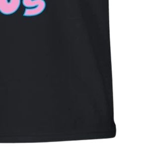 Black Teen Short Sleeve Graphic T Shirt They Not Like Us Bold Pink Letter Print Crew Neck Casual Youth Everyday Fashion Tee - Product Image 5