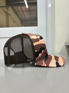 Gorra Trucker Unisex INJAE Ducks Camo R 112, Diseño Personalizado, Transpirable, Impermeable, de Alta Calidad, con Patrón de Camuflaje Marrón - Product Image 5