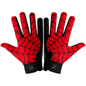 Wide Receiver American Football <b>Gloves</b> Men Super Sticky Silicone Palm Ultra <b>Grip</b> Custom Logo OEM Wholesale Supplier - Product Image 6