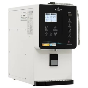 Machine à eau alcaline électrique certifiée CE ROBOT, 5 plaques, pH 4,5-10,5, chauffage intelligent chaud/froid, fonctionnement en anglais, usage domestique - Product Image 1