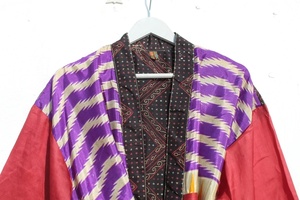 Nueva llegada de las mujeres de seda Kimono bata Kimono chaqueta Kimono seda Kimono dama de honor Batas para las mujeres - Product Image 5