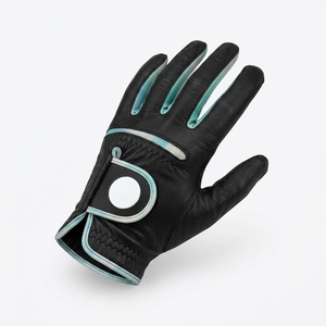 Gant de golf en cuir Cabretta personnalisé de qualité supérieure, main gauche, adhérence douce, respirant, aérations pour les doigts, OEM ODM, faible MOQ, cyclisme, sports - Product Image 4