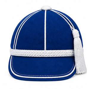 Professional Honour <b>Hat</b> Traditional Formal Headwear With Decorative Crown <b>Band</b> Long Tassel Custom Event Presentation Style - Product Image 1