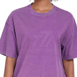 Camisetas Extra Grandes para Mujer, Ecológicas, de Alta Calidad, Transpirables, de Secado Rápido, 100% Algodón, Hombros Caídos, Corte Holgado, Casual - Product Image 3