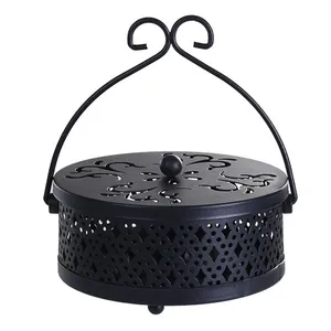 เตาเผาบัคฮูร์แบบดั้งเดิมจากตะวันออกกลาง ออกแบบมาเพื่อสร้างกลิ่นหอมอบอุ่นในบ้าน พื้นที่สวดมนต์ ทำจากโลหะ เป็นมิตรกับสิ่งแวดล้อม ใช้สำหรับพิธีกรรมทางศาสนา - Product Image 6