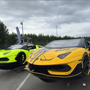 Envío Gratis, Lancha Deportiva JET CAR BOATS Lamborghini SVJ Modelo 420HP, la Más Rápida para Deportes Acuáticos + REMOLQUE GRATIS - Product Image 6