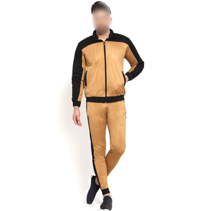 Survêtement Homme Léger Personnalisé avec Capuche, Fermeture Éclair, Couleur Moutarde, Idéal pour le Fitness et le Jogging – Services OEM, Meilleures Ventes - Product Image 1