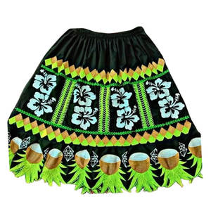 Últimas llegadas: Faldas micronesias bordadas de algodón para mujer, diseño único estilo isla micronésica, falda ajustada para damas. - Product Image 3