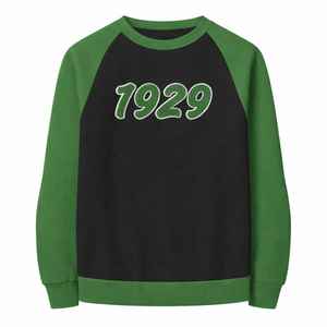 Sweat-shirt raglan noir Iota Phi Lambda Sorority, vêtements à lettres grecques, année de fondation 1929, pull décontracté à col rond pour femme - Product Image 5