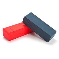 Nouvelle conception, boîte à lunettes rectangulaire multifonctionnelle en flanelle faite à la main, haut de gamme, disponible en plusieurs couleurs
