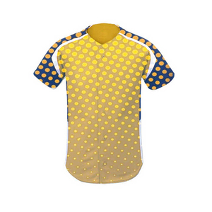 เสื้อเบสบอลคุณภาพพรีเมียมสูง ดีไซน์ล่าสุด ระบายอากาศได้ดี แห้งเร็ว ป้องกันแบคทีเรีย พิมพ์ลายดิจิทัล รับผลิตตามแบบทีม - Product Image 2