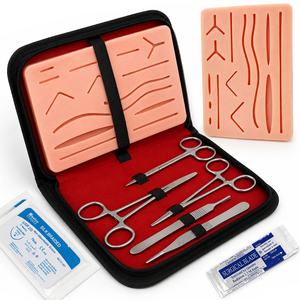 Kit de pratique de suture complet MEDSPO certifié CE pour étudiants en médecine et en médecine vétérinaire, ensemble de formation pour usage hospitalier - Product Image 1